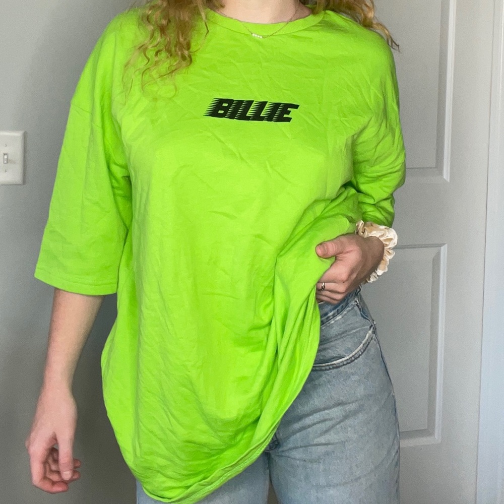 BILLIE EILISH Green “Billie” T-Shirt
